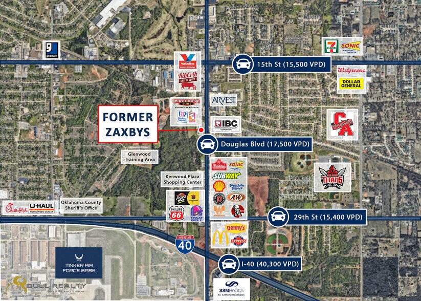 More Photos Of 2317 S Douglas Blvd, Midwest City Fast Food For Sale