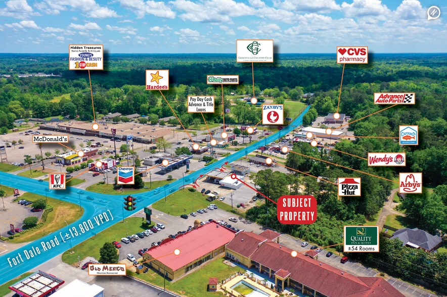 More Photos Of 939 Fort Dale Rd, Greenville Convenience Store For Sale