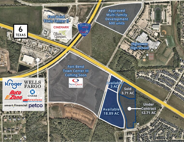 More Photos Of 0 Highway 6, Missouri City Land For Sale