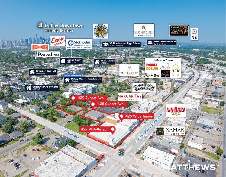 More Photos Of 427 W Jefferson Blvd, Dallas Freestanding For Sale