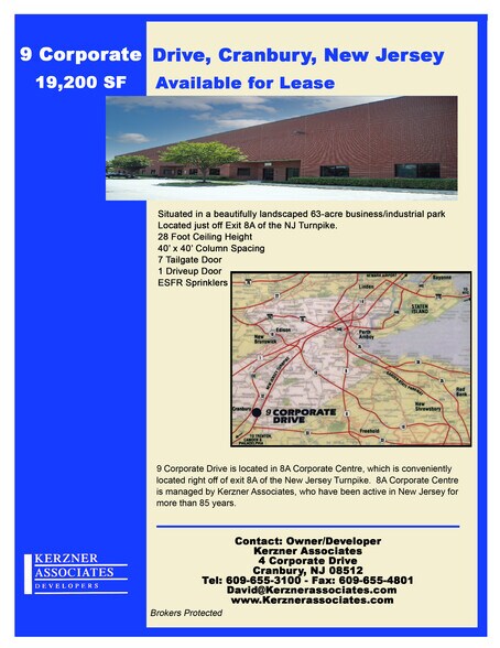 More Photos Of 2 Corporate Dr, Cranbury Unknown For Lease