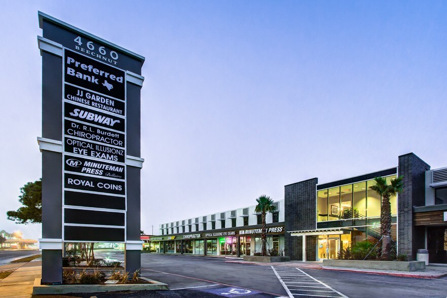 More Photos Of 4660 Beechnut St, Houston Storefront Retail Office For Lease