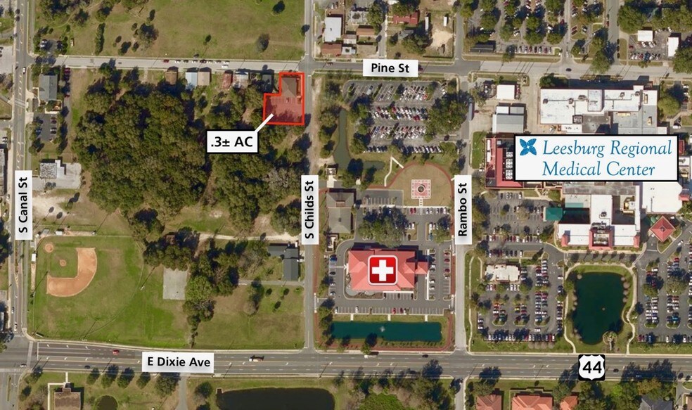 Primary Photo Of 305 S Childs St, Leesburg Medical For Sale