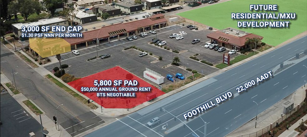 Primary Photo Of 911-945 W Foothill Blvd, Rialto Unknown For Lease