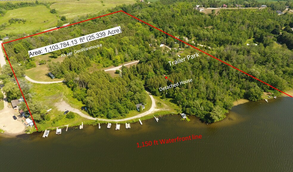 Primary Photo Of 247 Dunnette Landing Rd, Roseneath Land For Sale