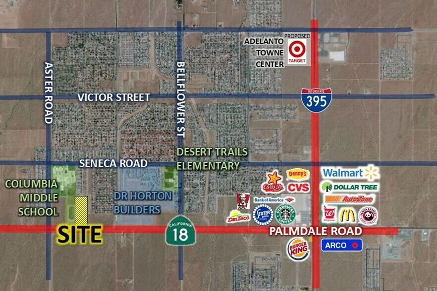 More Photos Of Palmdale Rd @ Aster, Victorville Land For Sale