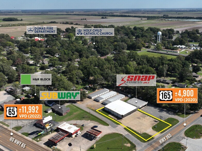 More Photos Of 801 Hwy 165, Dumas General Retail For Sale