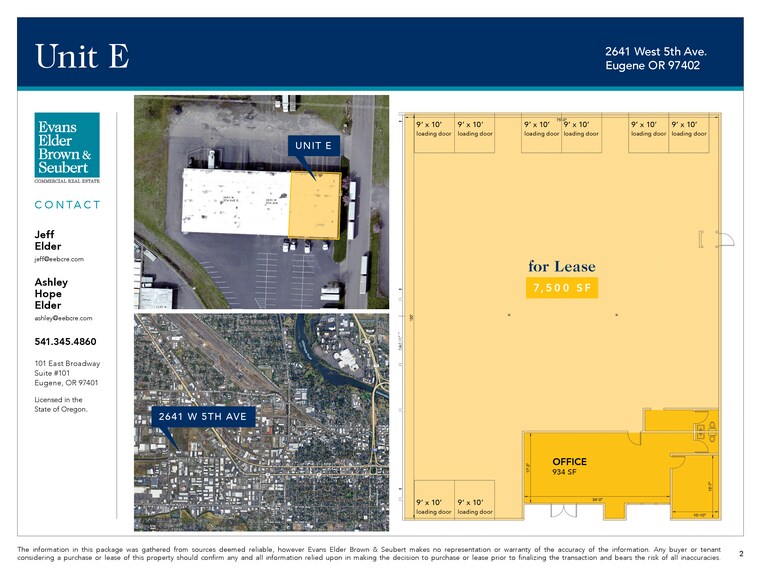 More Photos Of 2641 W 5th Ave, Eugene Warehouse For Lease