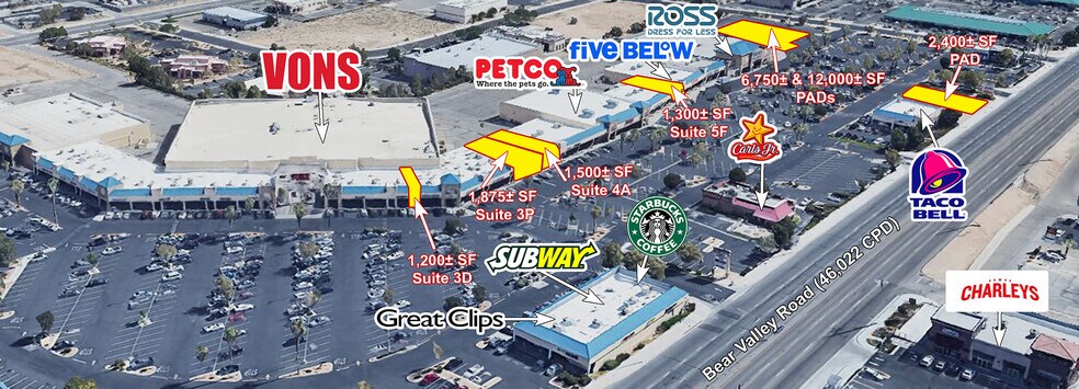More Photos Of 17100 Bear Valley Rd, Victorville General Retail For Sale