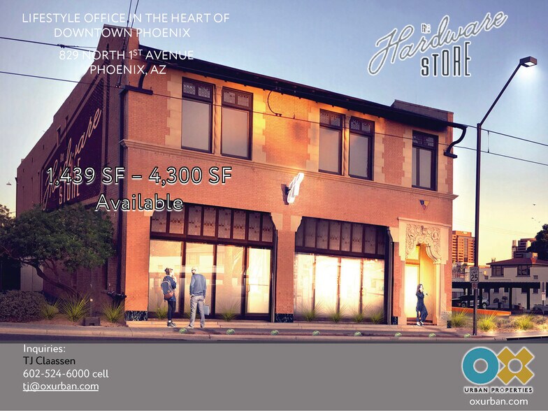More Photos Of 829 N 1st Ave, Phoenix Loft Creative Space For Lease