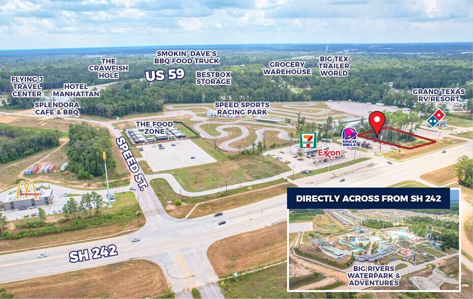 More Photos Of SWQ TX-242 & Speed St, New Caney Land For Sale