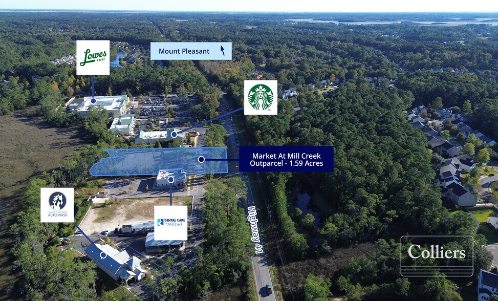 More Photos Of 2100 Highway 41, Mount Pleasant Land For Sale