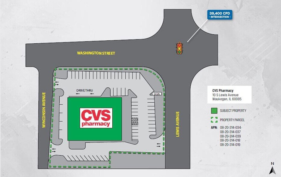 More Photos Of 10 S Lewis Ave, Waukegan Drugstore For Sale