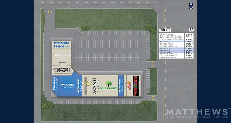 More Photos Of 8001-8053 Mayfield Rd, Chesterland General Retail For Lease