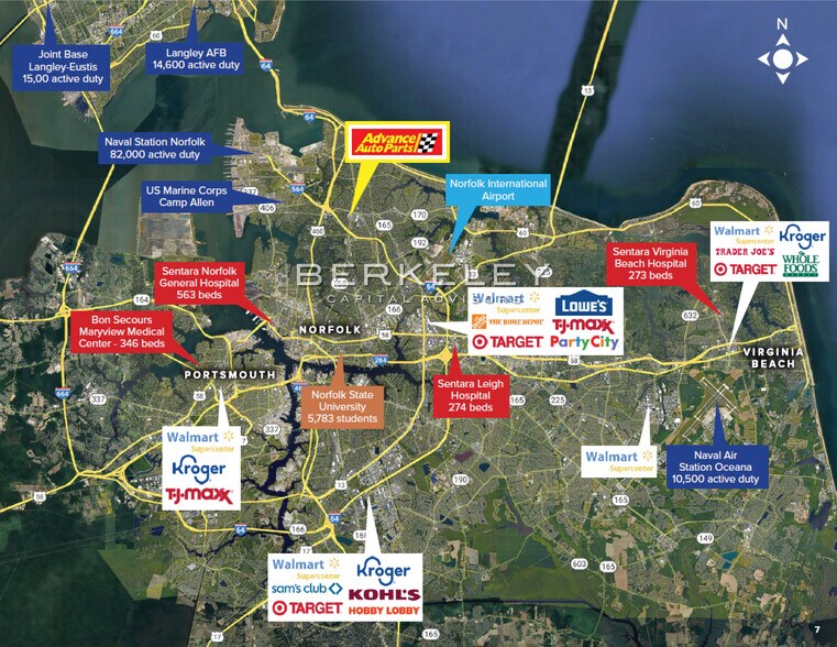 More Photos Of 7525 Tidewater Dr, Norfolk Freestanding For Sale