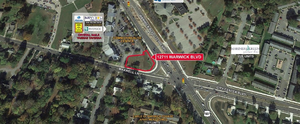 Primary Photo Of 12711 Warwick Blvd, Newport News Land For Lease