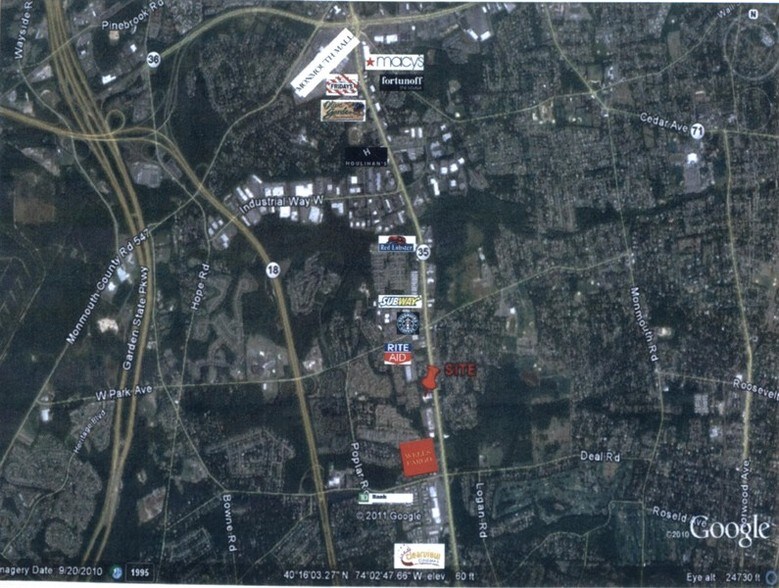 More Photos Of 1710 Highway 35, Ocean Storefront For Lease