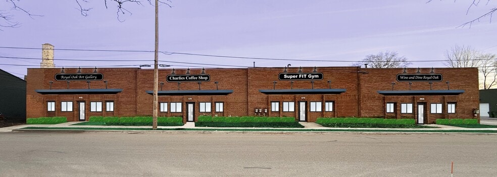 Primary Photo Of 115-203 E Hudson Ave, Royal Oak Warehouse For Lease