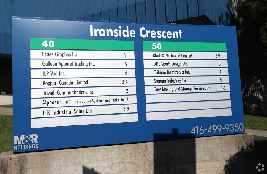 More Photos Of 40 Ironside Cres, Toronto Warehouse For Lease