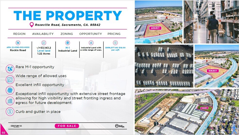 More Photos Of Roseville Rd @ Stationers Way, Sacramento Land For Sale