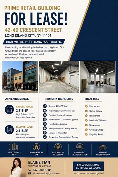 More Photos Of 42-40 Crescent Street, Long Island City Manufacturing For Lease