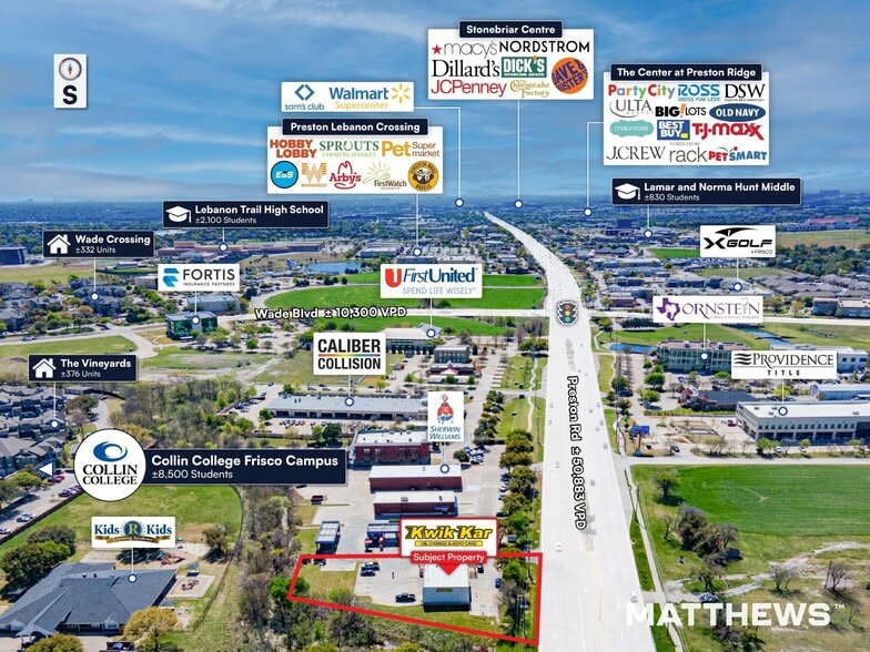 More Photos Of 6614 Preston Rd, Frisco Auto Repair For Sale