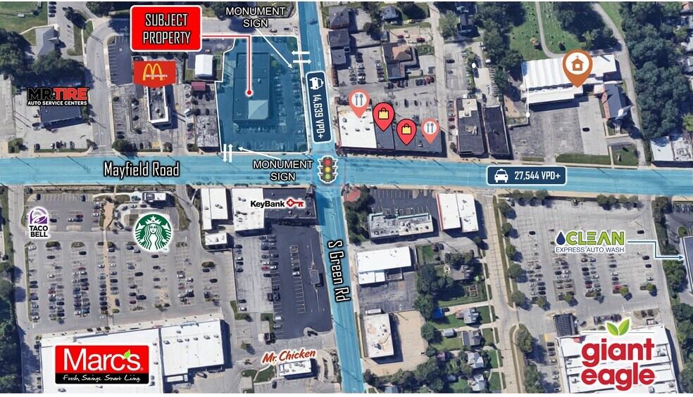 More Photos Of 4460-4486 Mayfield Rd, Cleveland Heights Freestanding For Lease