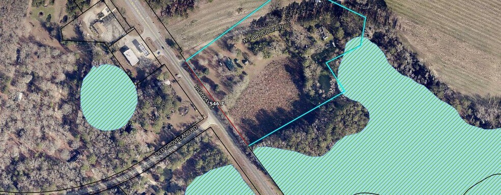 More Photos Of 134 Wf Brogdon Ln, Brooklet Land For Sale