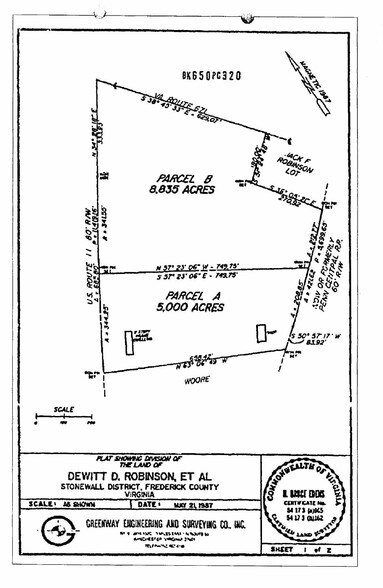 More Photos Of 3700 Martinsburg Pike, Clear Brook Land For Sale