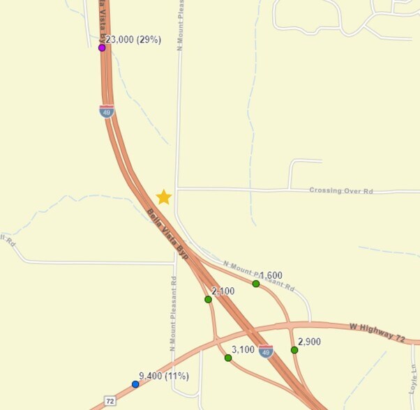 More Photos Of 13999 Mount Pleasant Road, Gravette Land For Lease