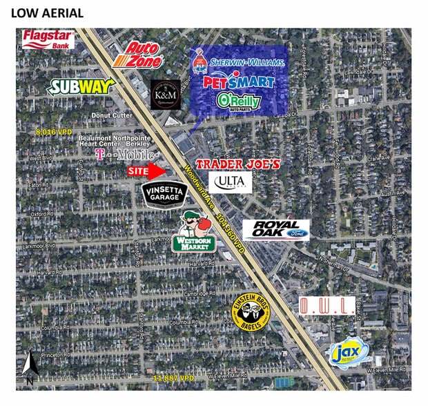 More Photos Of 27827-27833 Woodward Ave, Berkley Storefront Retail Office For Sale