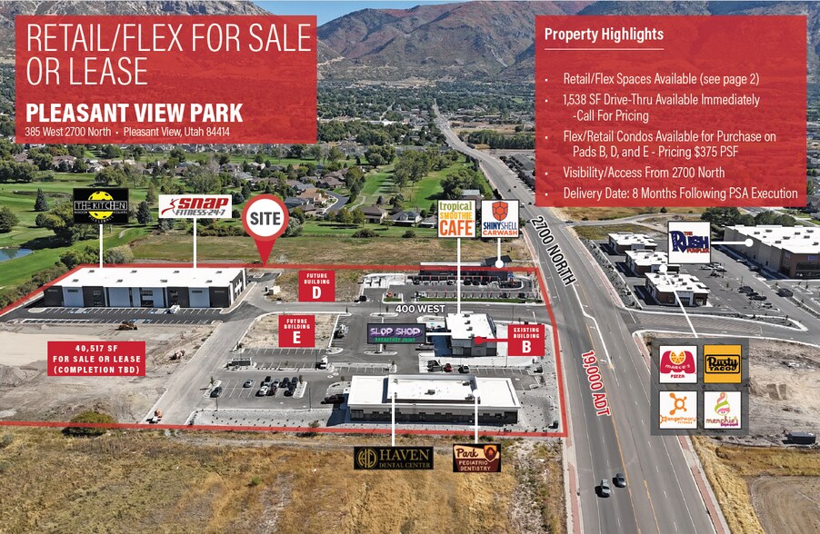 Primary Photo Of 500 W 2700 N, Pleasant View Land For Sale