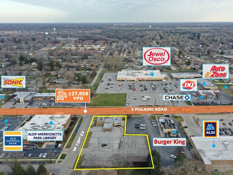 More Photos Of 12004 S Pulaski Rd, Alsip General Retail For Sale