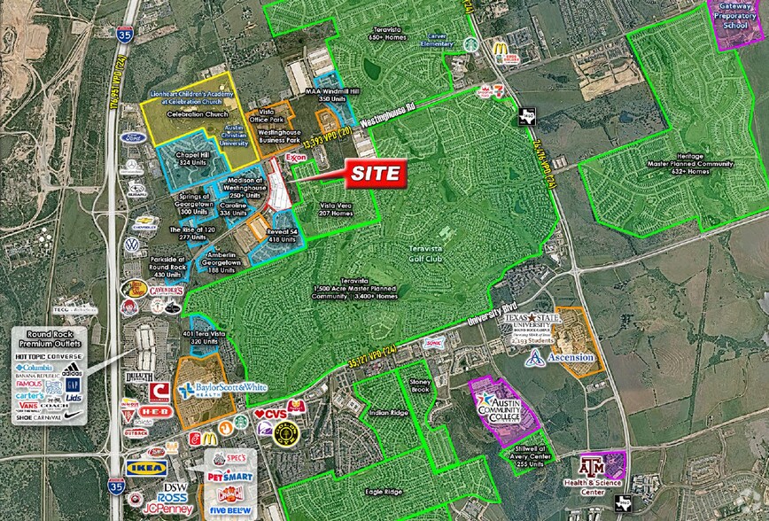 More Photos Of 748 & 750 Westinghouse Rd, Georgetown Land For Lease