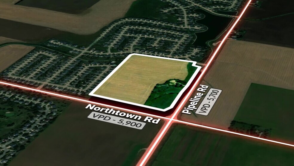 More Photos Of Pin 14-11-477-001 Northtown And Pipeline Rds, Normal Land For Sale