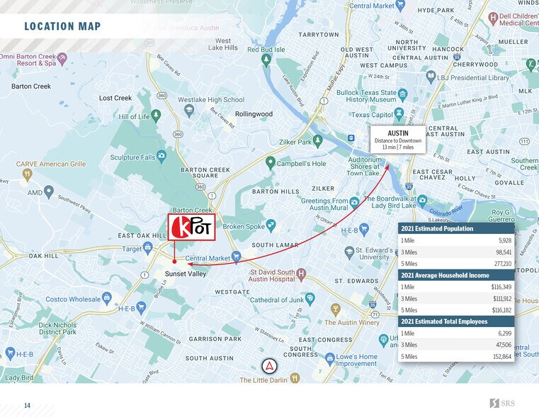 More Photos Of 5200 Brodie Ln, Sunset Valley Restaurant For Sale