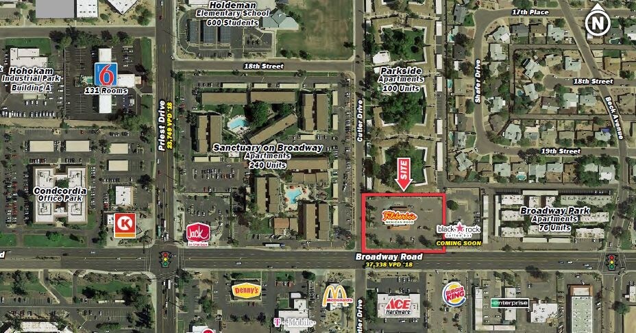 Primary Photo Of Priest Dr & Broadway Rd, Tempe Land For Lease