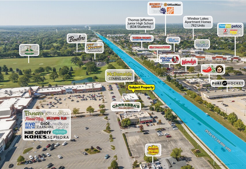 More Photos Of 1001 75th St At, Lemont Rd, Woodridge Freestanding For Sale