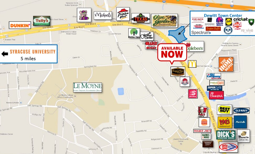 More Photos Of 3180 Erie Blvd E, De Witt General Retail For Sale