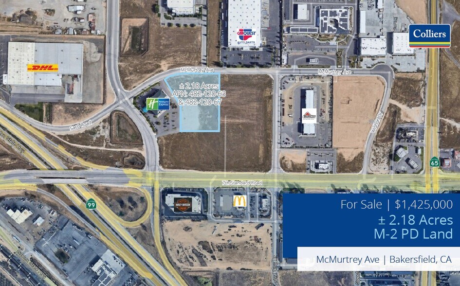 Primary Photo Of McMurtrey Ave, Bakersfield Land For Sale