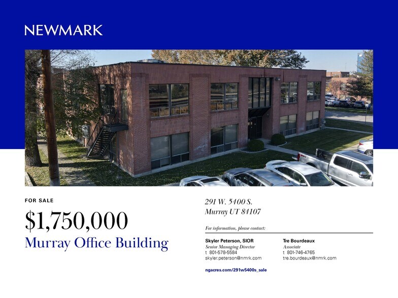 More Photos Of 291 W 5400 S, Murray Office For Lease
