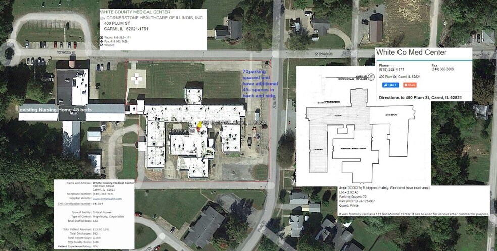 More Photos Of 400 W Webb St, Carmi Rehabilitation Center For Sale