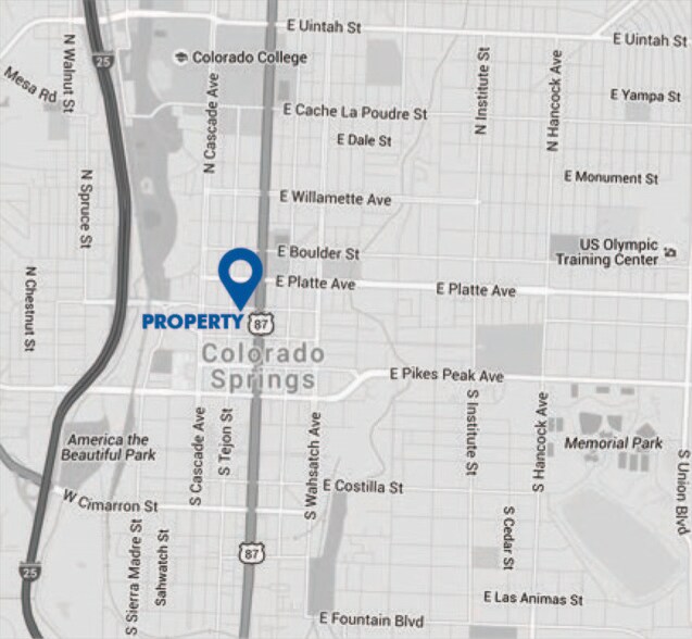 More Photos Of 123 E Bijou St, Colorado Springs Freestanding For Lease