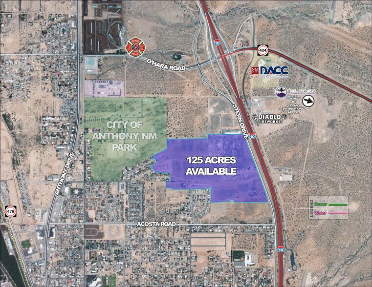 More Photos Of I-10 & O'Hara Rd, Anthony Land For Sale