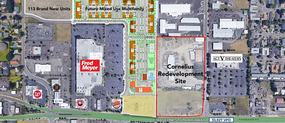 More Photos Of 139 and 273 N. 26th Avenue, Cornelius Land For Lease