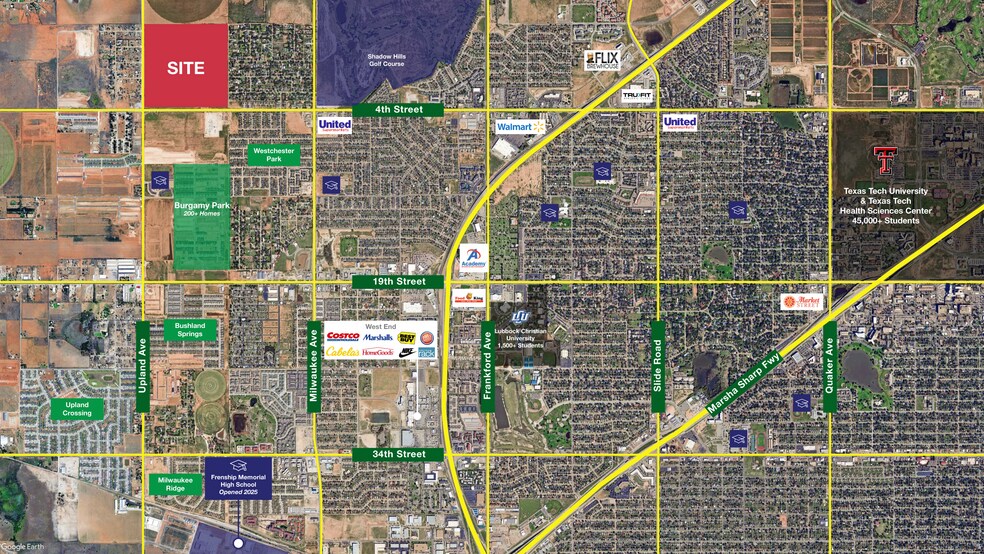 More Photos Of 7213 4th St, Lubbock Land For Lease