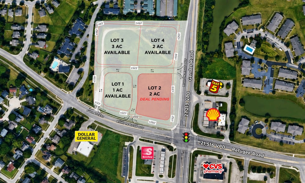 More Photos Of 6334 Refugee Road, Canal Winchester Land For Lease