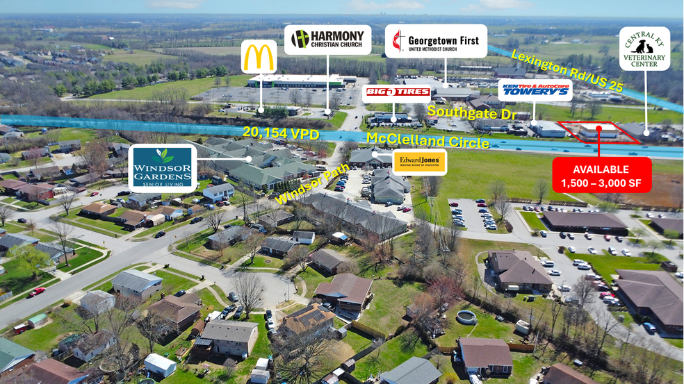 More Photos Of 121 Southgate Dr, Georgetown General Retail For Lease