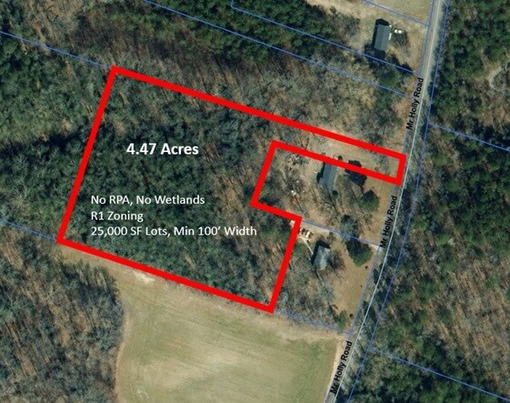 Primary Photo Of TBD Mount Holly Road Rd, Montross Land For Sale