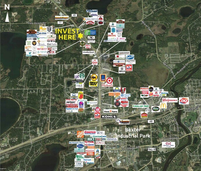 More Photos Of 15670 Edgewood Dr, Baxter General Retail For Sale